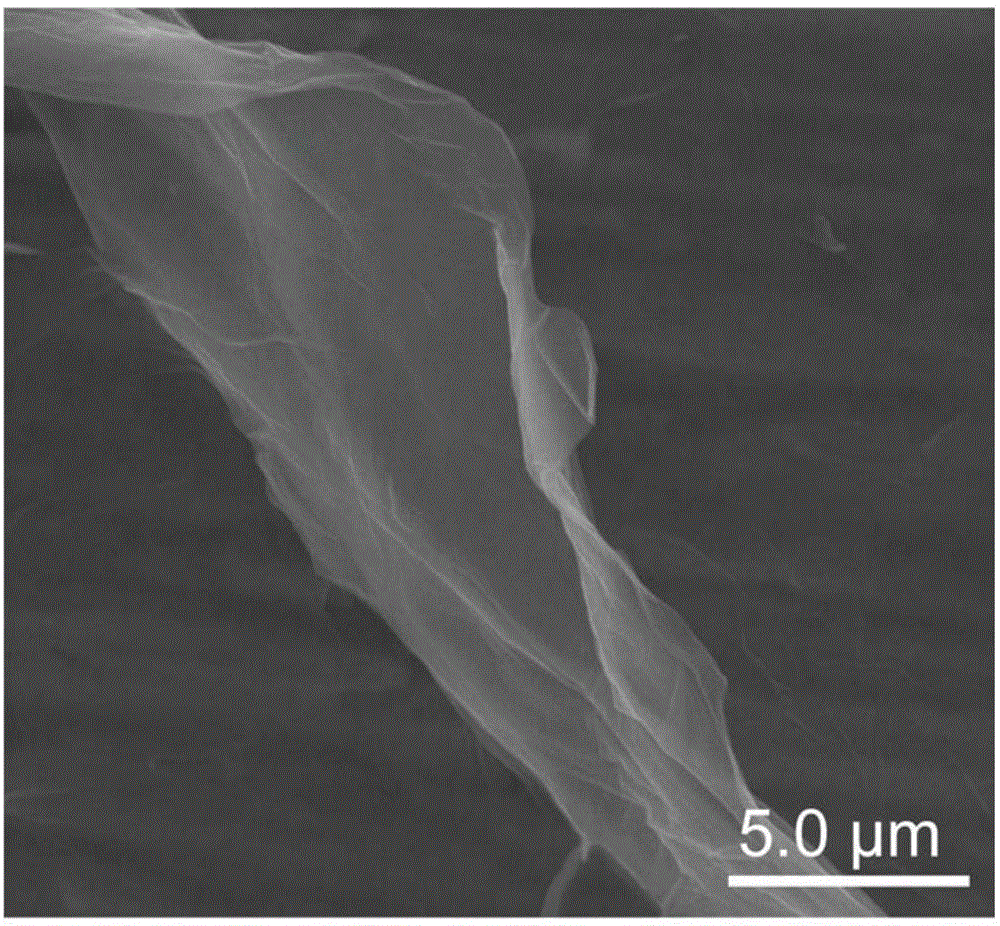 Iron disulfide/nitrogen-doped graphene nanocomposite, preparation and application