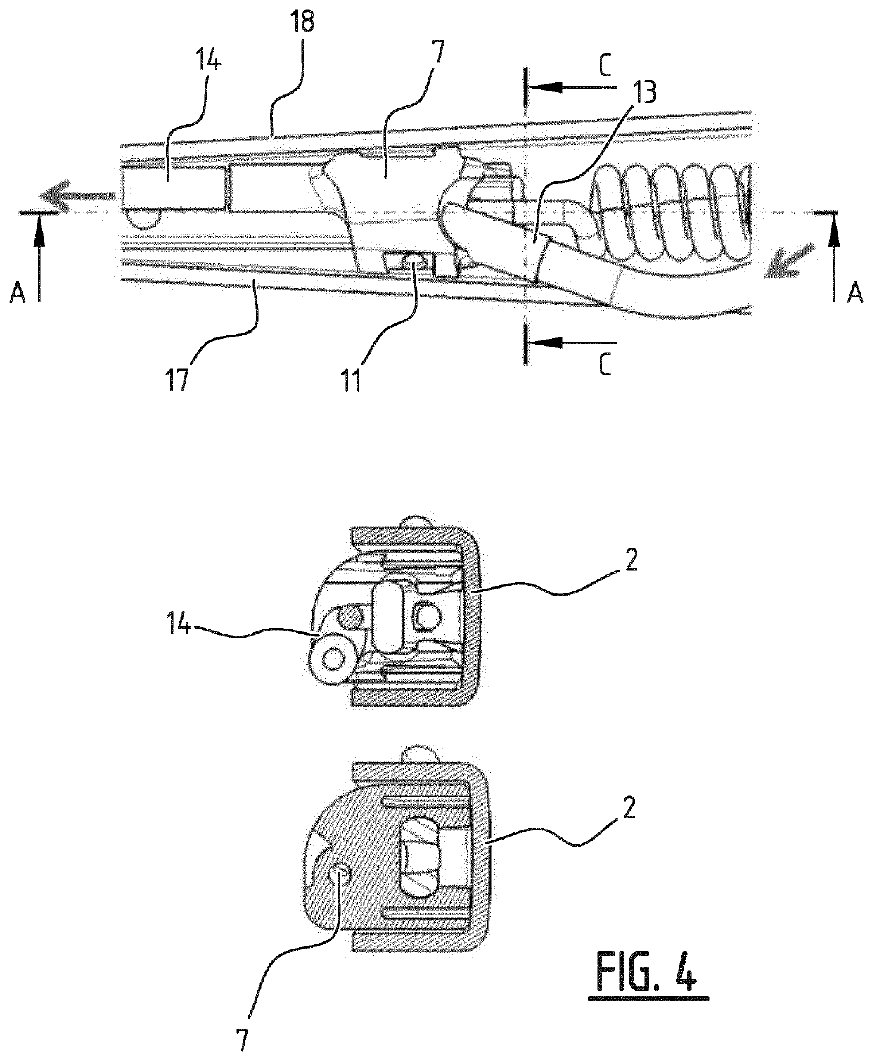 A windscreen wiper arm, particularly for automobiles