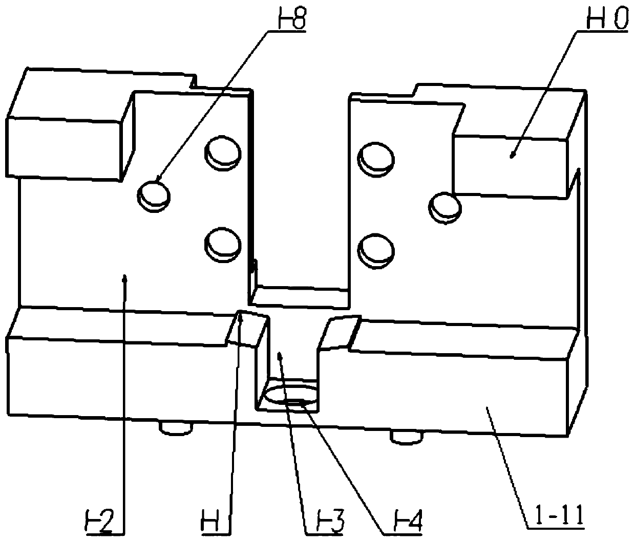 Support part clamp