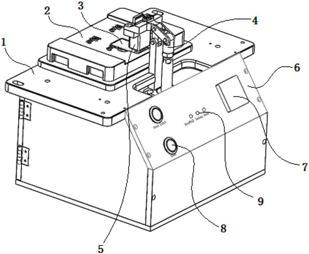 Rotary test mechanism and PCB test method based on rotary test mechanism