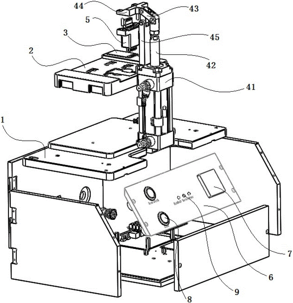 Rotary test mechanism and PCB test method based on rotary test mechanism