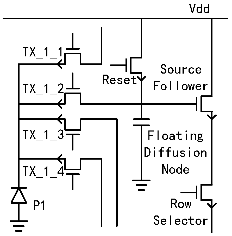 Pixel structure of a high light sensitivity CMOS image sensor
