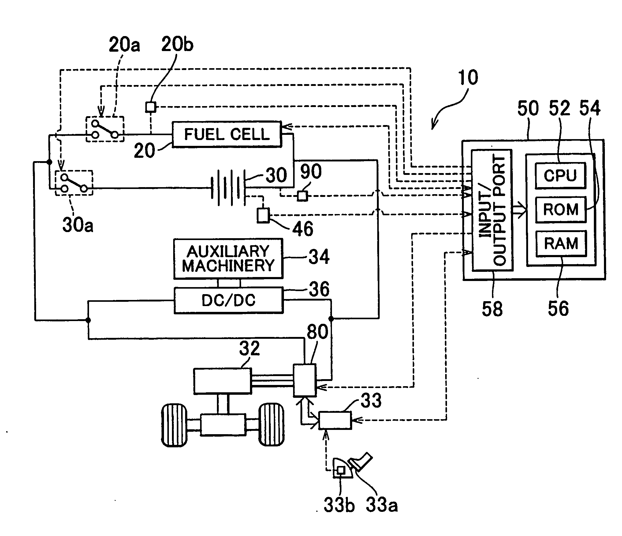 Fuel cell system and electric vehicle including the fuel cell system