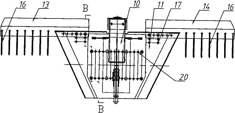 Furrowing type ridger