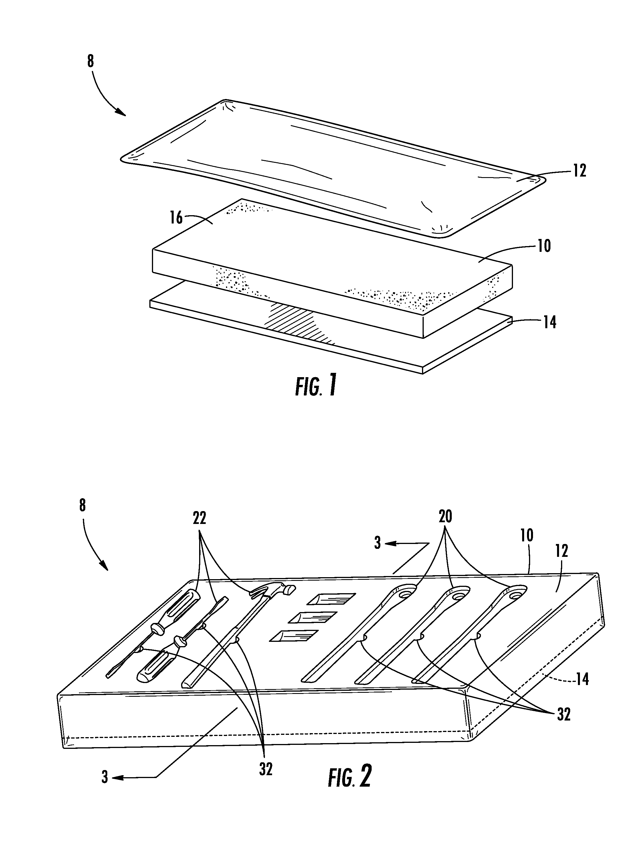 Tool organizer and method of making the same