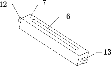 Knife placement device for kitchen