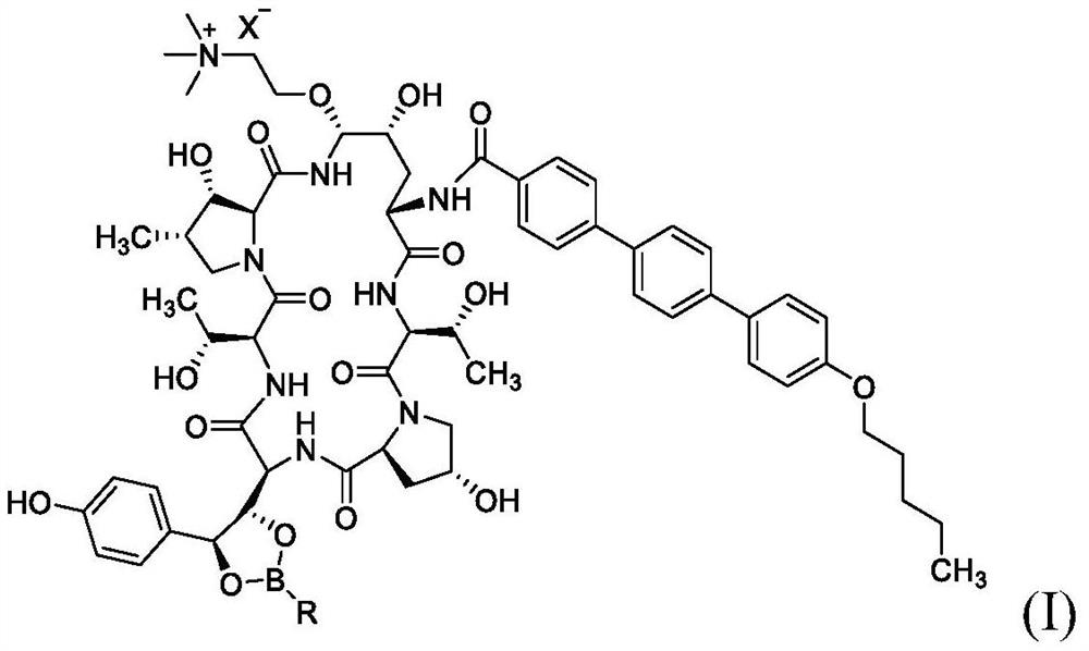 Synthesis of echinocandin antifungal agent