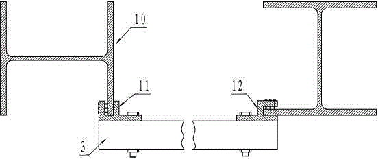 A direct air-cooled condenser air inlet cooling diffuser guide device