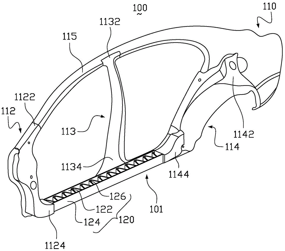 Automobile threshold reinforcement structure and automobile