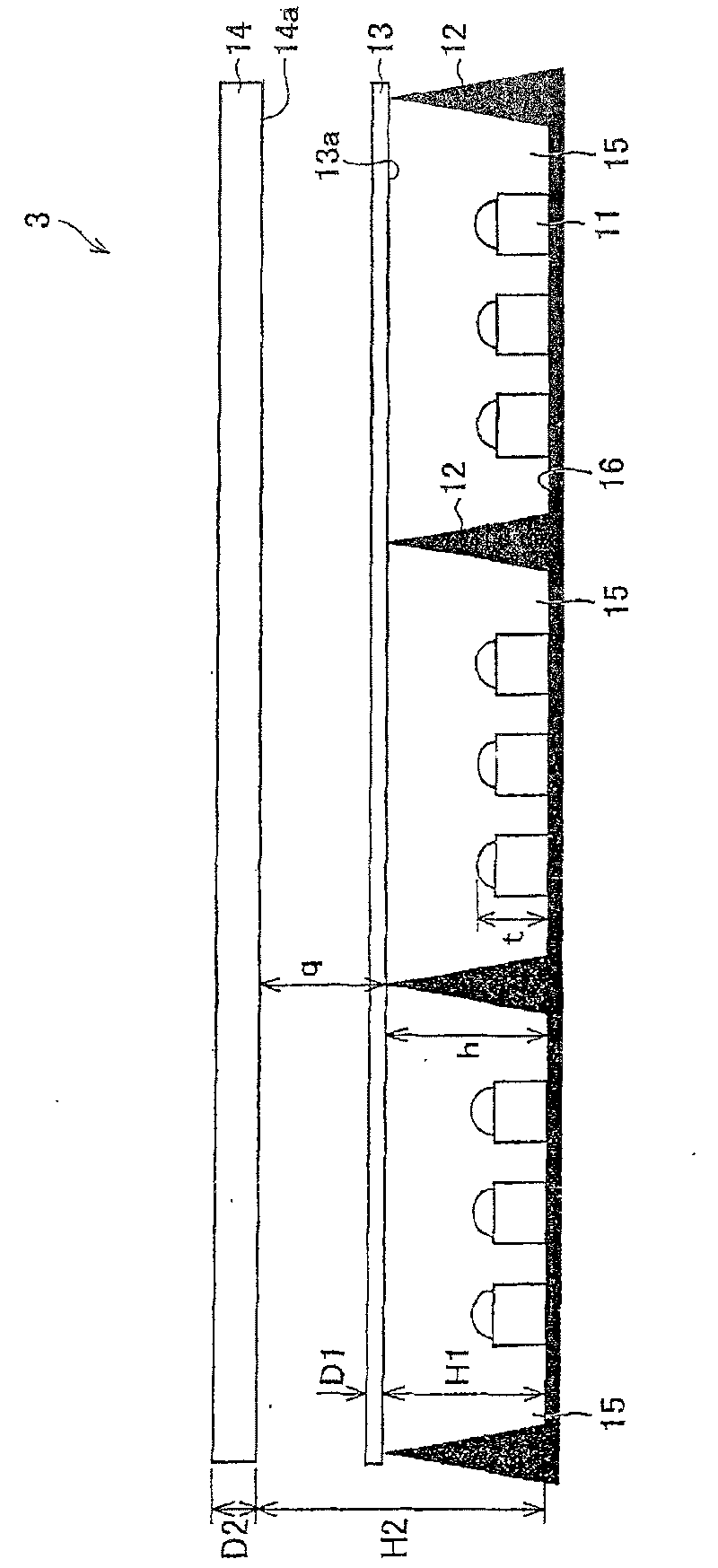 Illumination device and liquid crystal display device