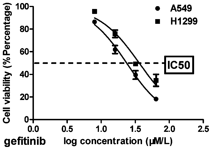 Application of EZH2 inhibitor in preparation of drugs for treatment of non-small cell lung cancer