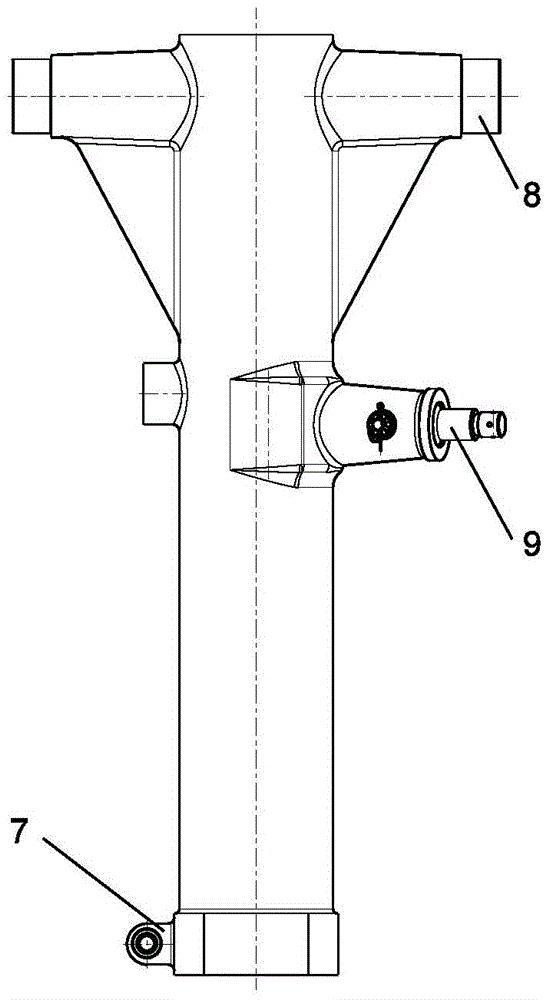 A landing gear buffer