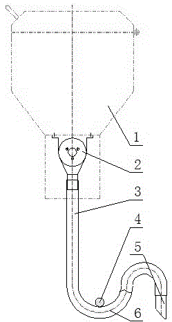 Quantitative fertilizer application device of solid-state fertilizer