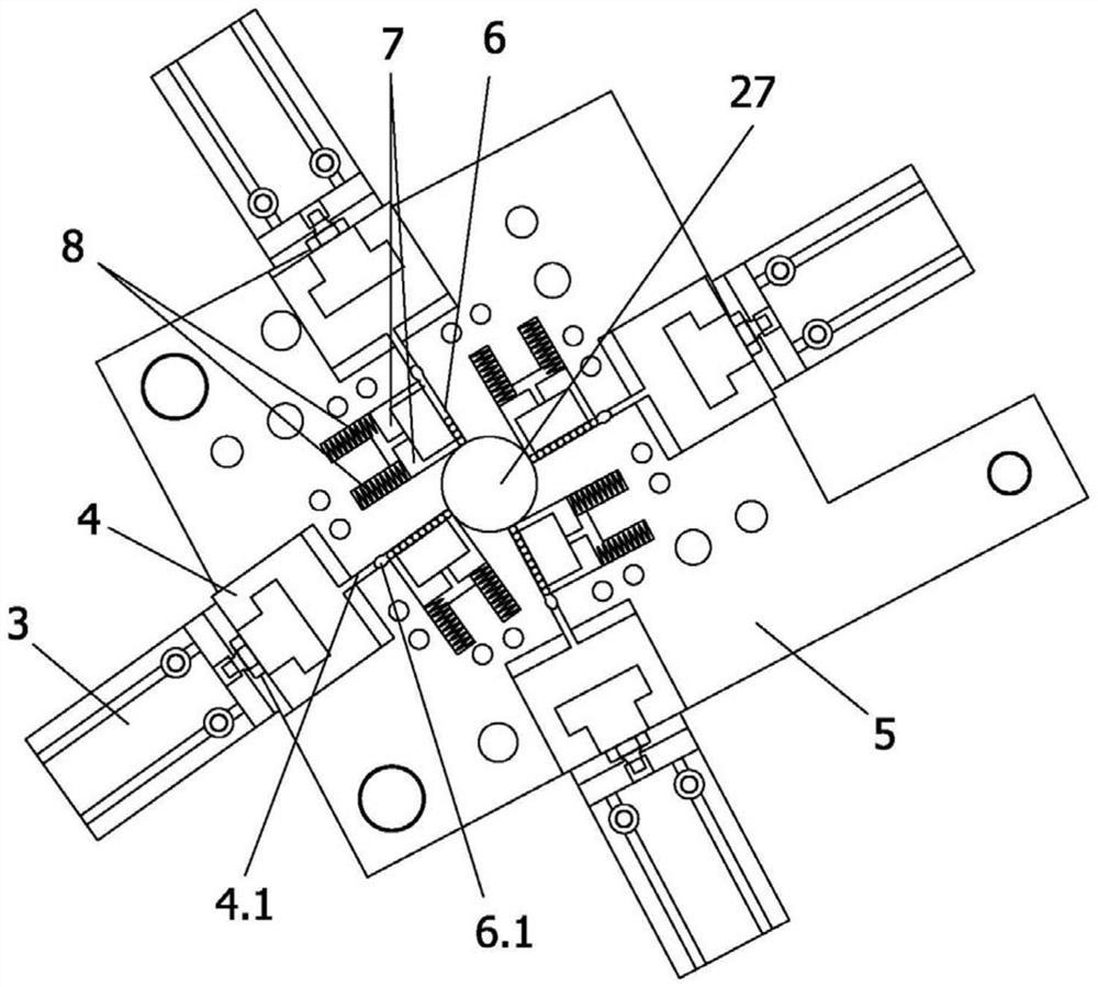 Efficient automatic pin mounting mechanism