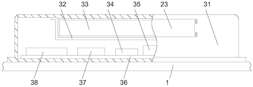 A surveying and mapping device and a surveying and mapping method for large-scale curved surface modeling products