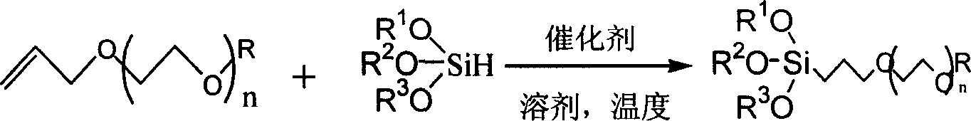 Compound, synthetic method and application of organosilicon containing carbon-oxygen-ether linkage
