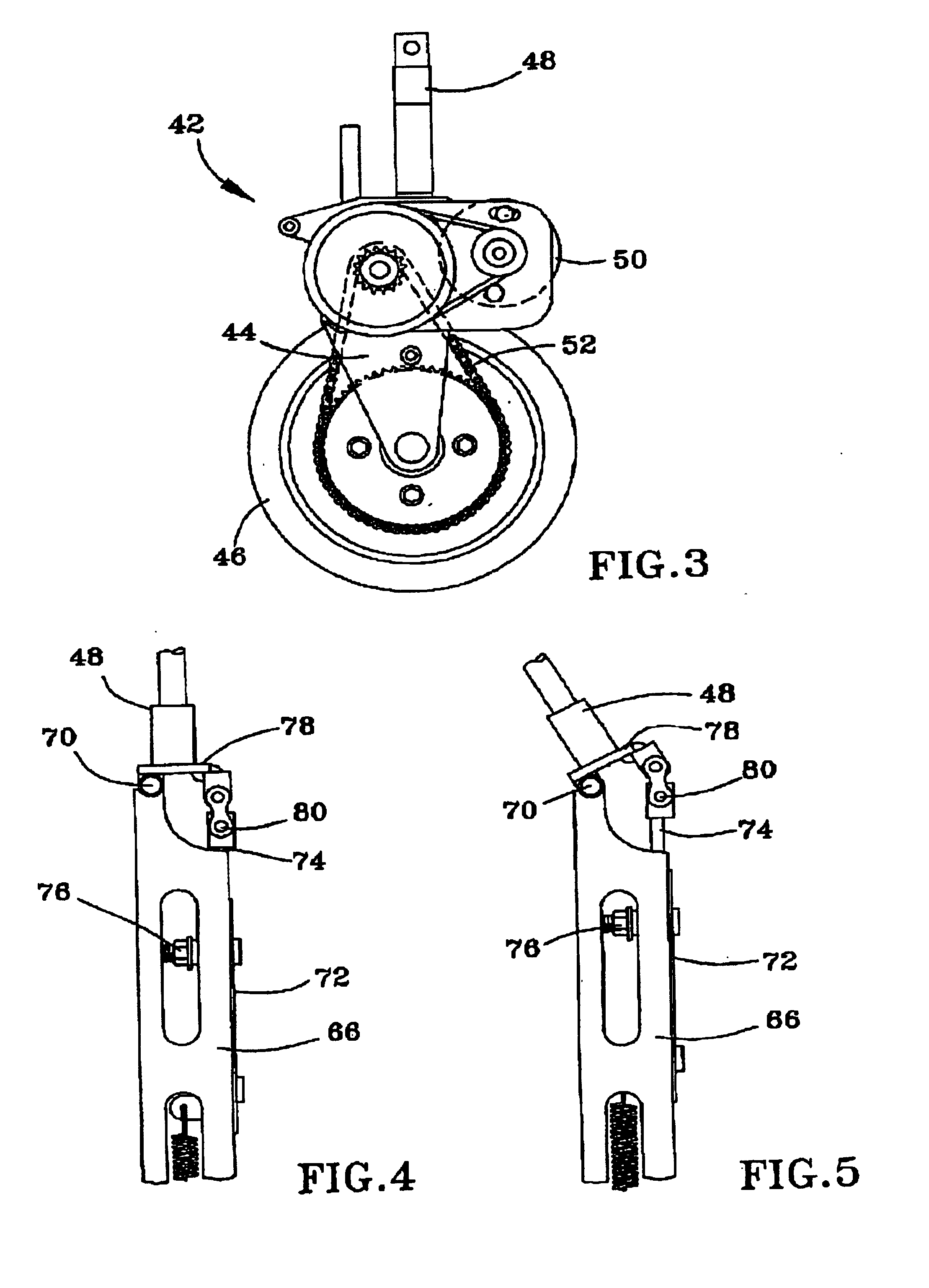 Freestanding self-propelled device for moving objects