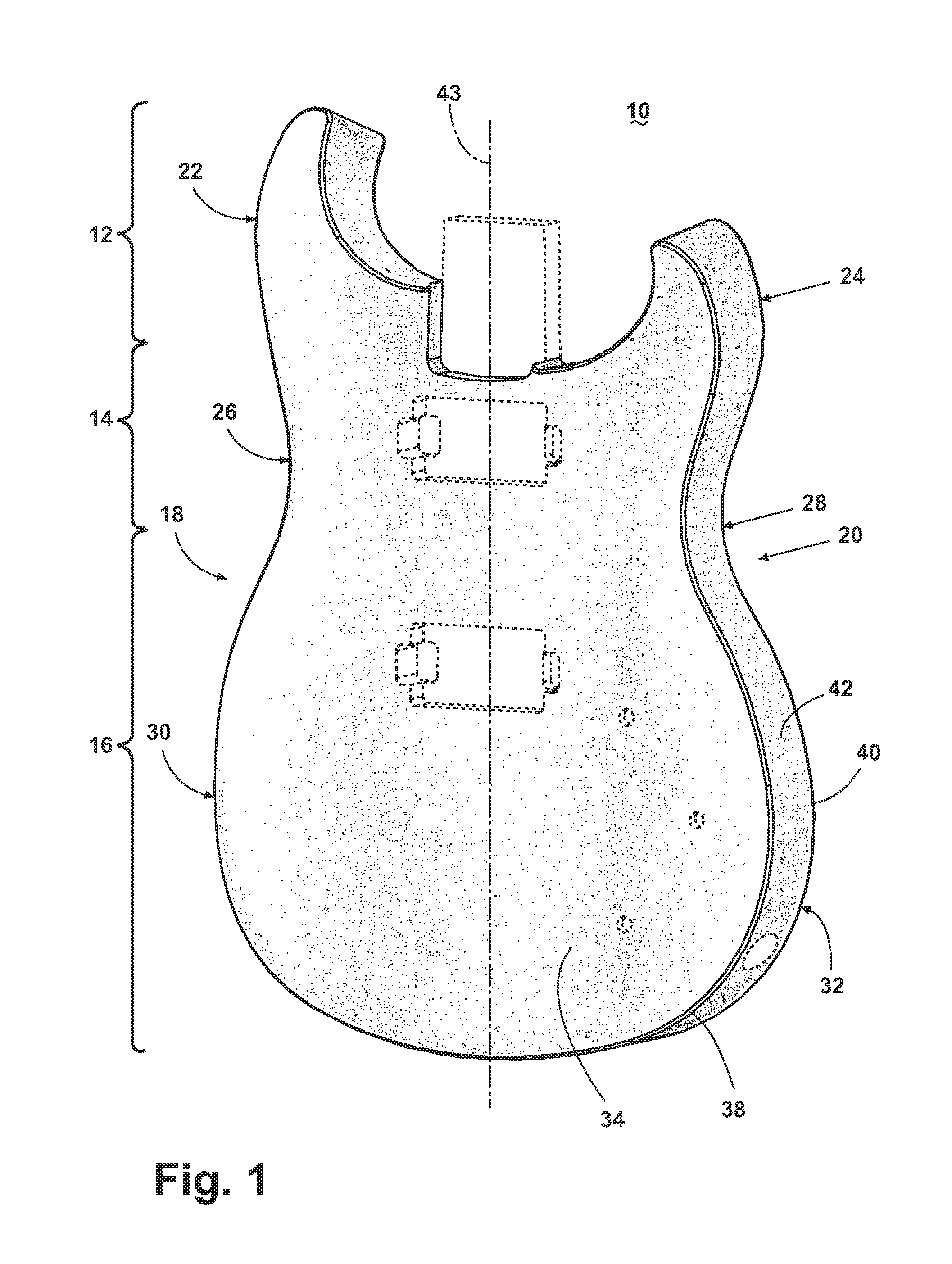 Guitar body and method of manufacture