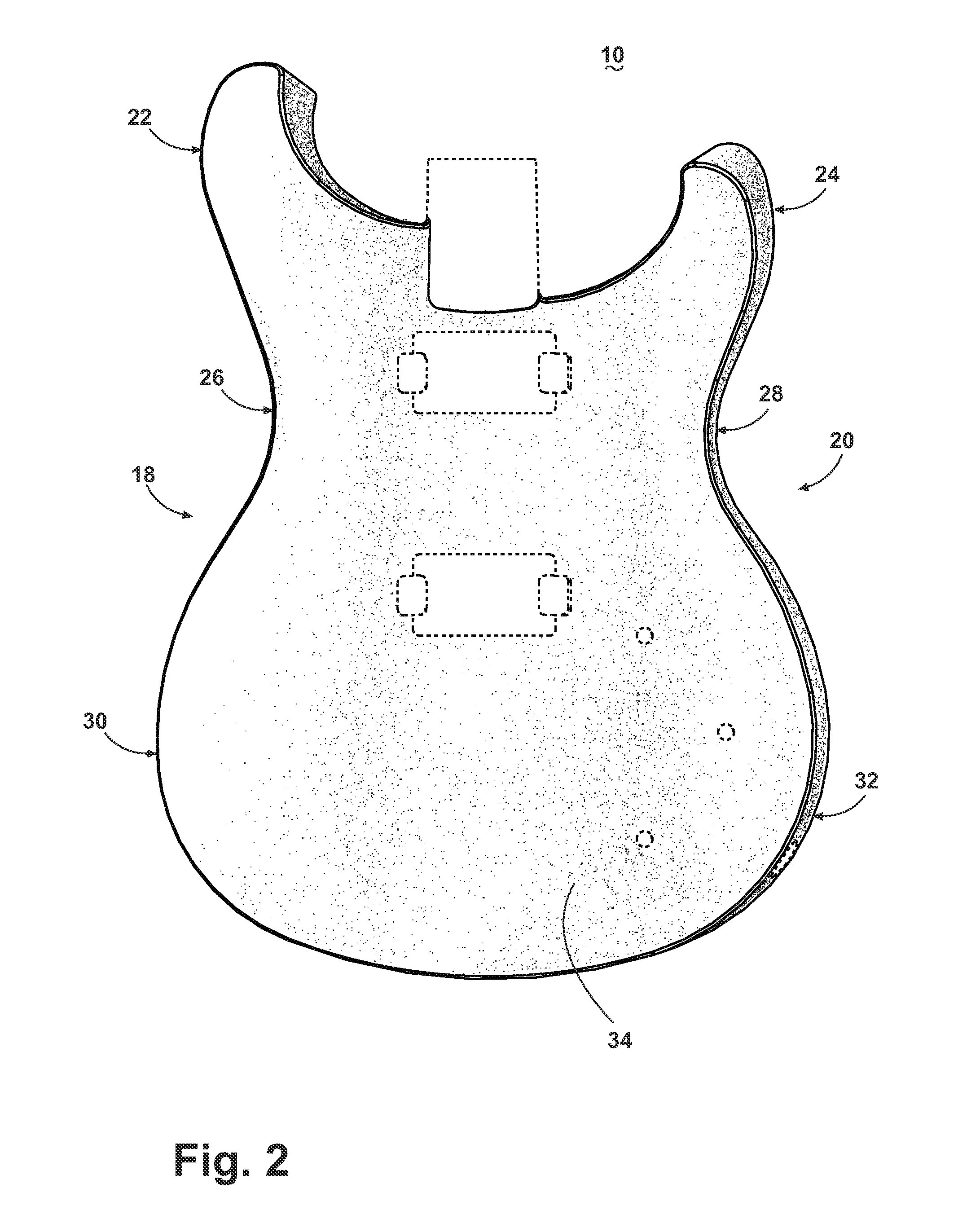 Guitar body and method of manufacture