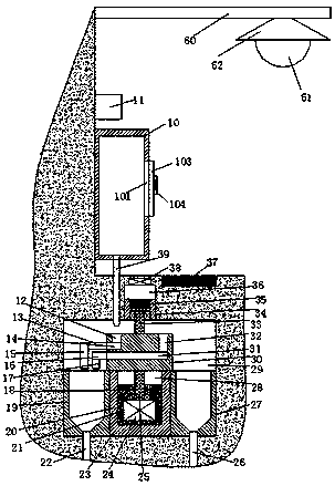 Novel oil and water collecting device