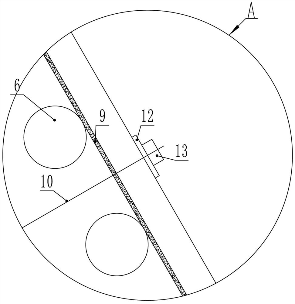 A construction method of envelope structure for protecting existing buildings inside foundation pit