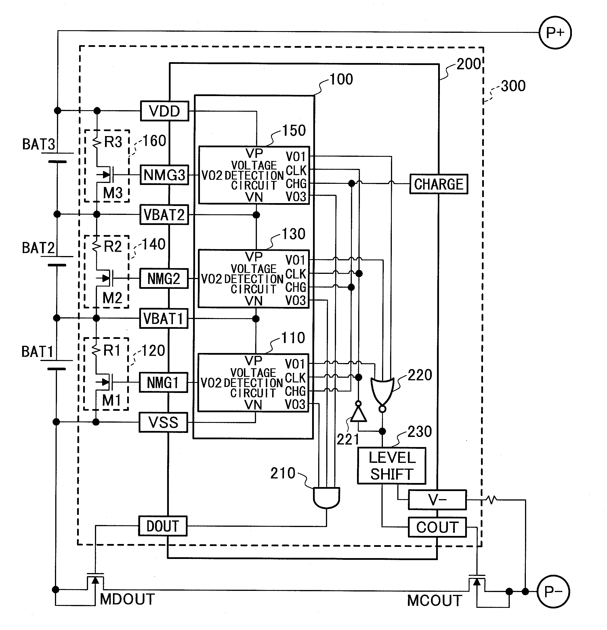 Charge-discharge control circuit, semiconductor integrated circuit, method of controlling charging and discharging, and charging and discharging control program