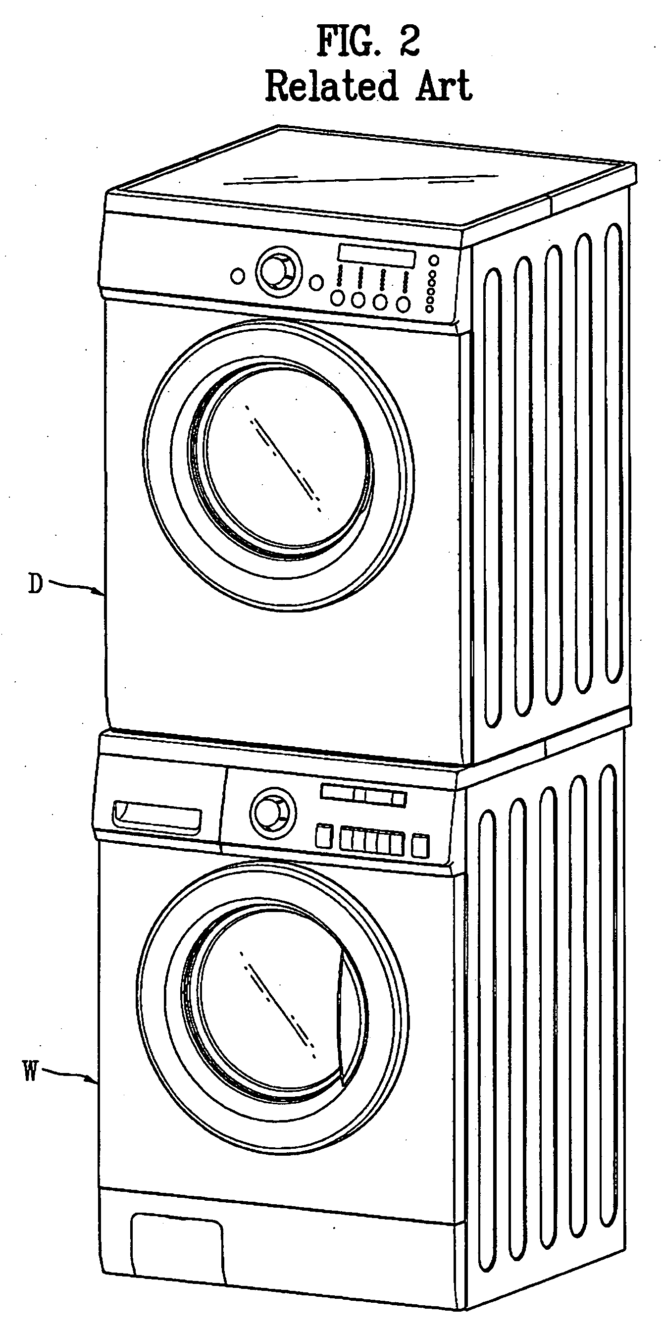 Single body washing machine and dryer device and a method for controlling the same