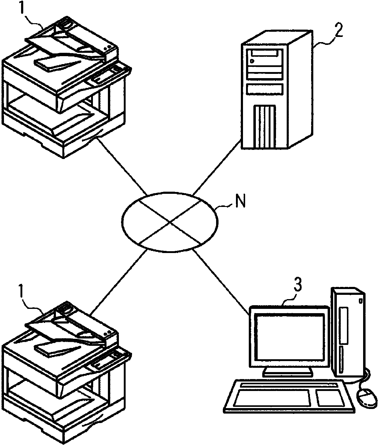 Image processing system, image processing apparatus and judgment apparatus