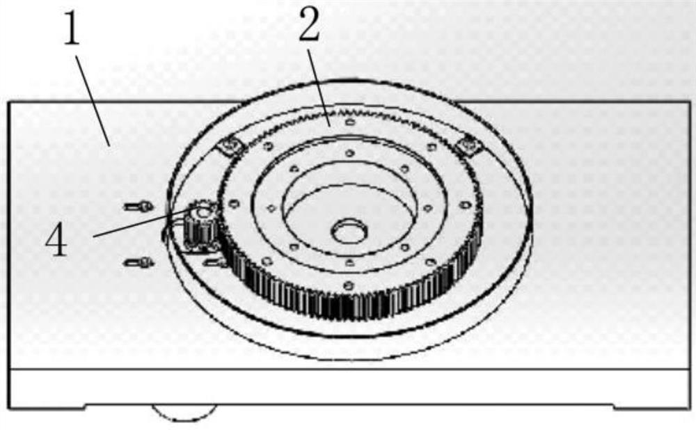 Two-shaft platform for tracked robot