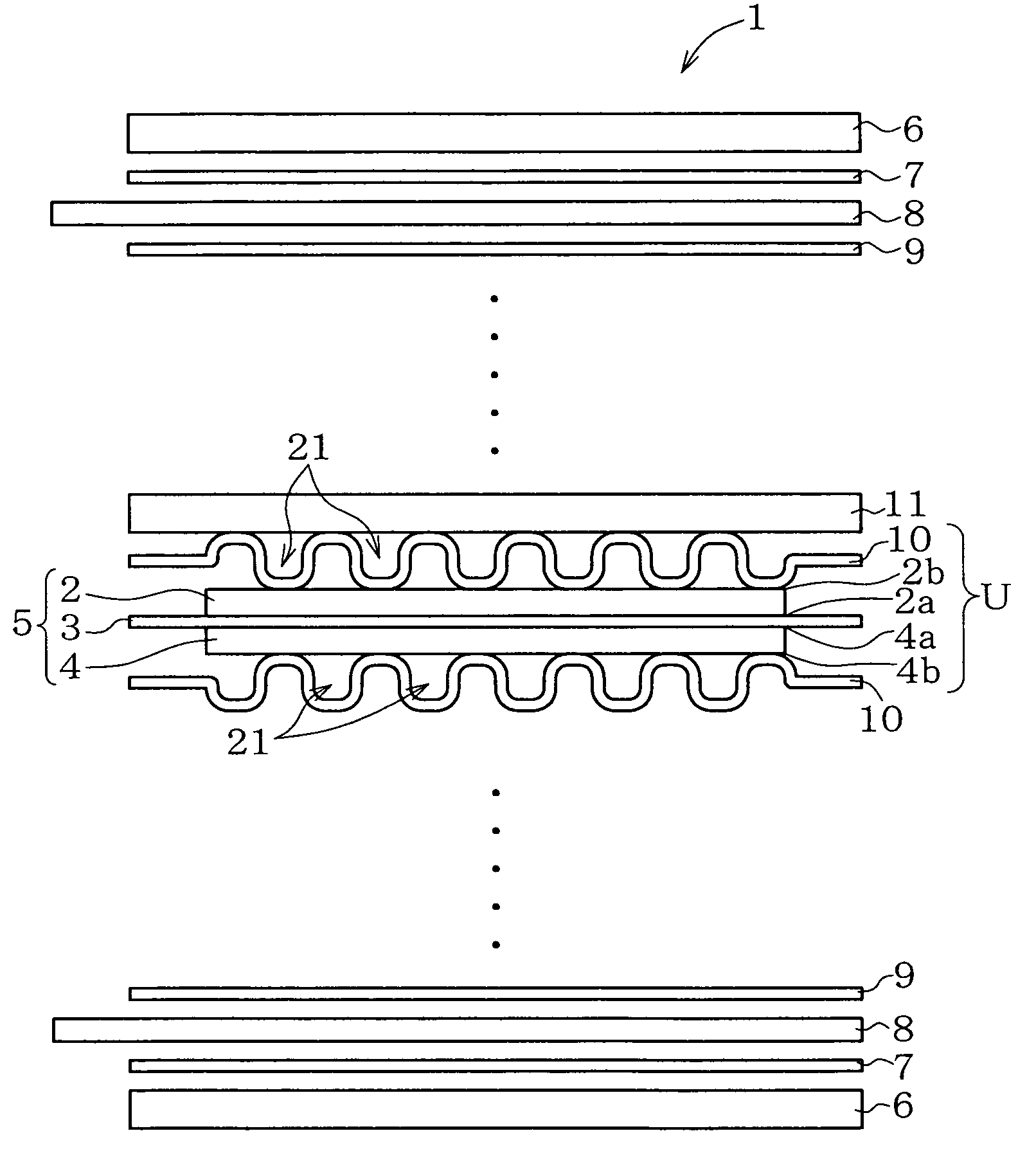 Metal component for fuel cell and method of manufacturing the same, austenitic stainless steel for polymer electrolyte fuel cell and metal component for fuel cell material and method of manufacturing the same, corrosion-resistant conductive component and method of manufacturing the same, and fuel cell