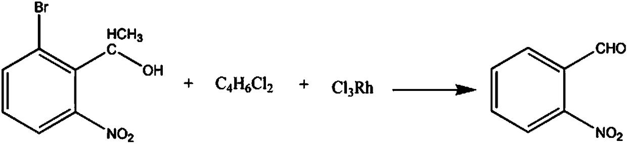 Nifedipine drug intermediate o-nitrobenzaldehyde synthesis method