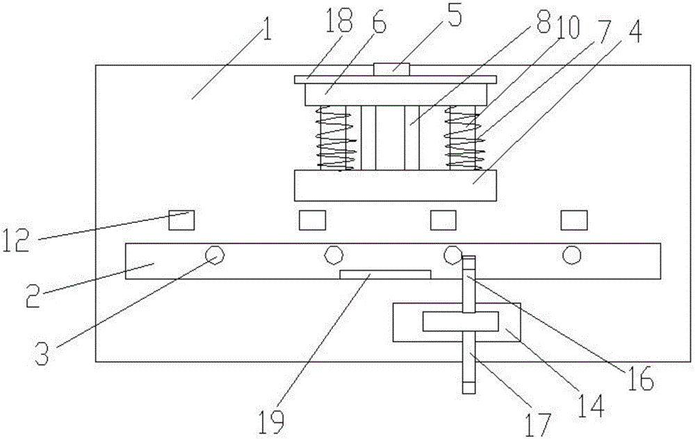 Hole site detection jig for plastic products