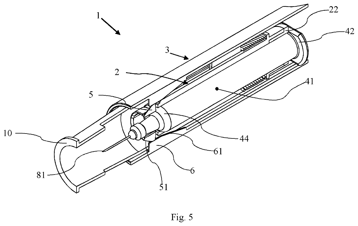 Safety arrangement and medical delivery device