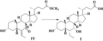 Method for preparing obeticholic acid and intermediate thereof