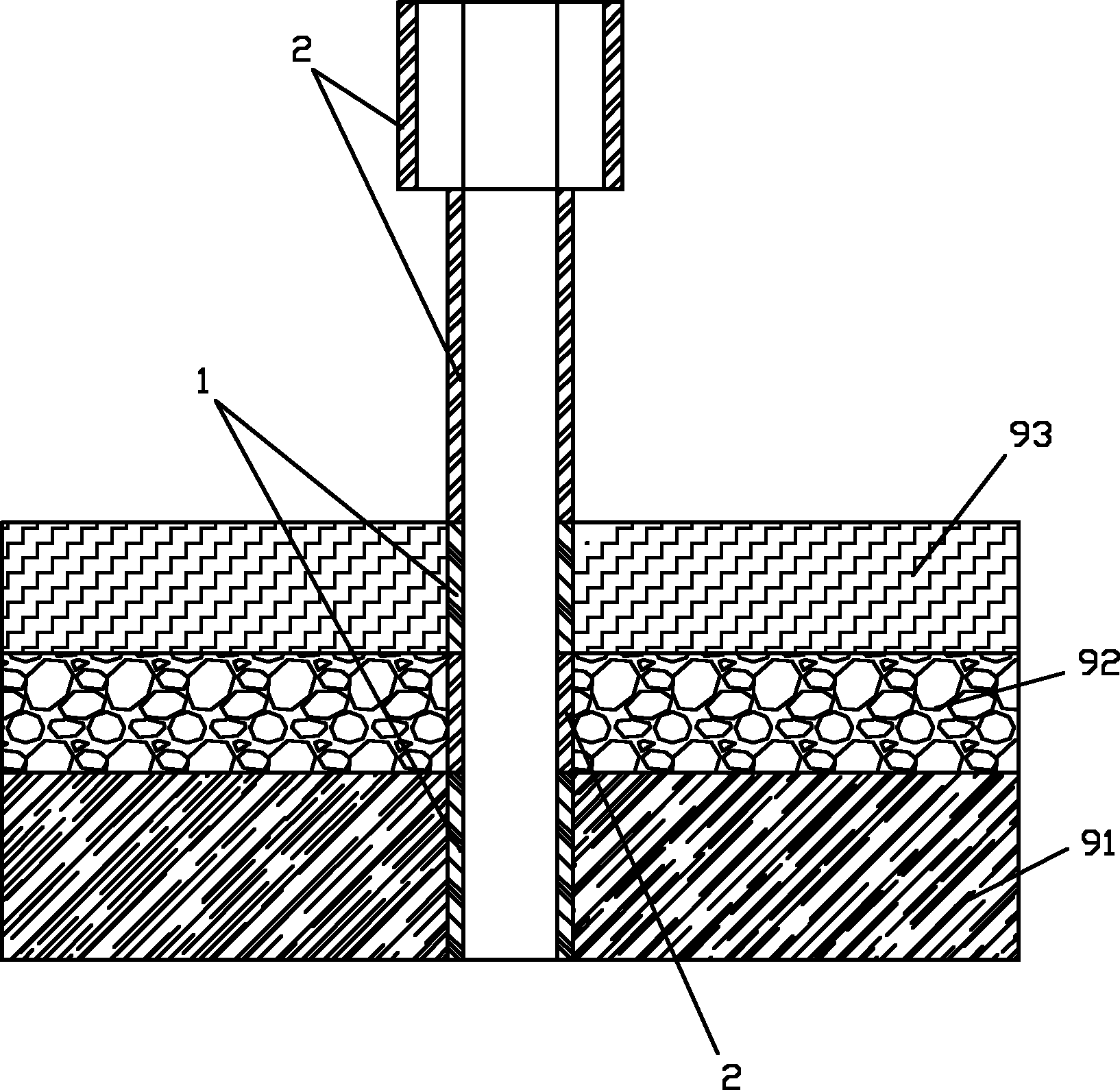 Method for extracting coal bed gas by negative pressure on ground through gas-coal simultaneous extraction