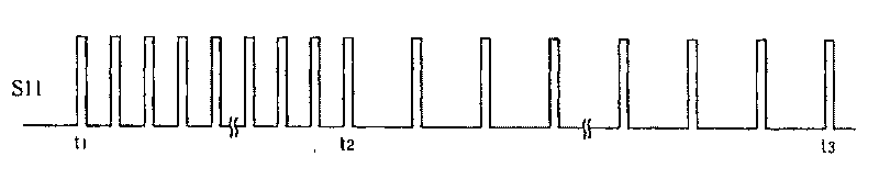 Method for changing operation frequency of optical input device