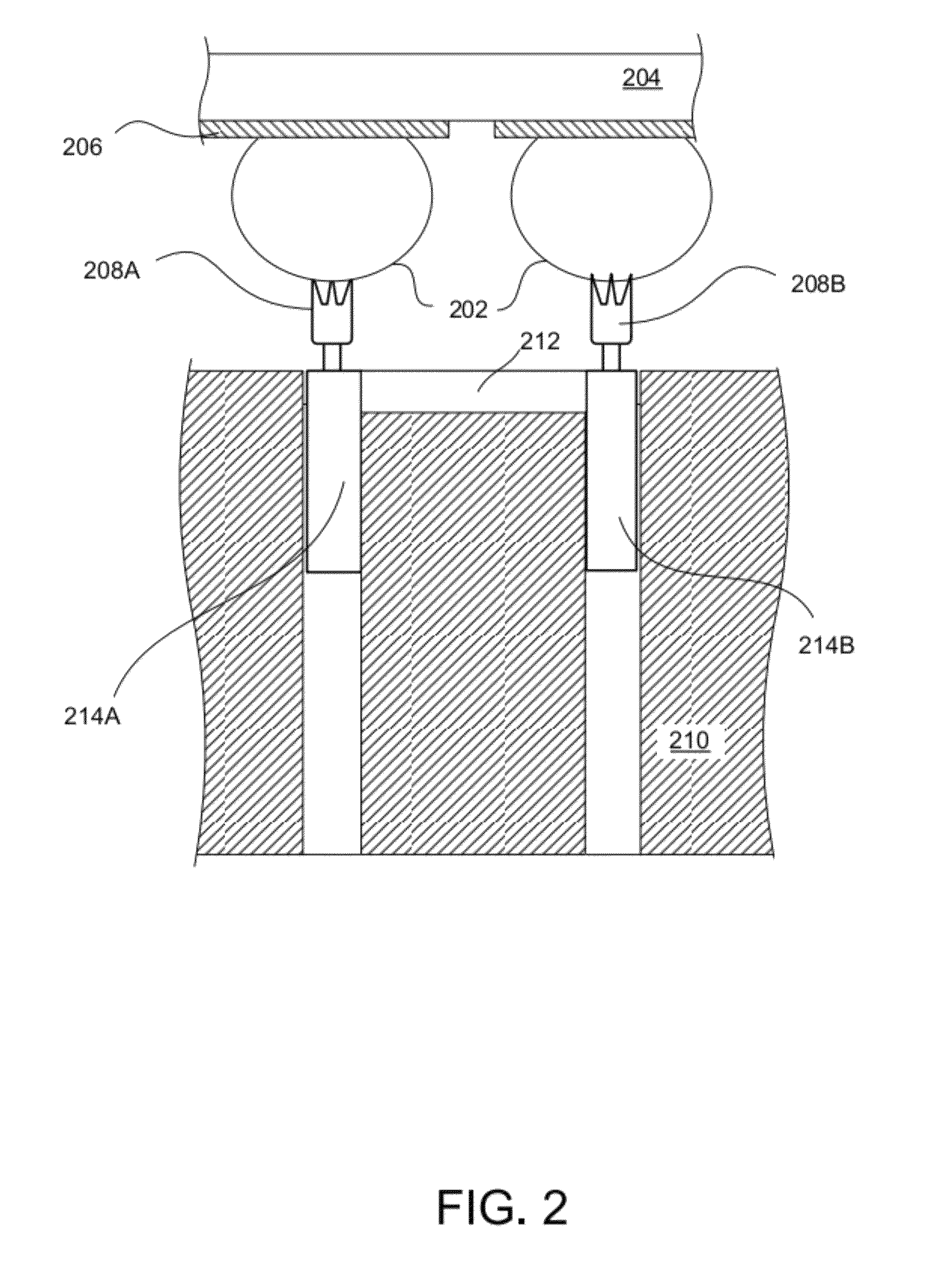 High-speed contactor interconnect with circuitry