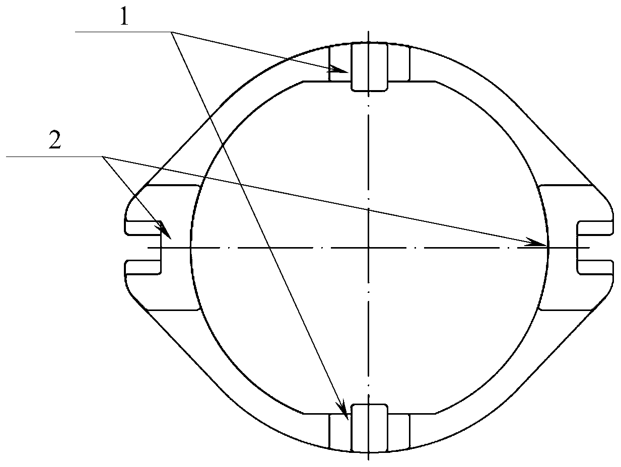 Quick detection method of internal defect in die-casting aluminum alloy