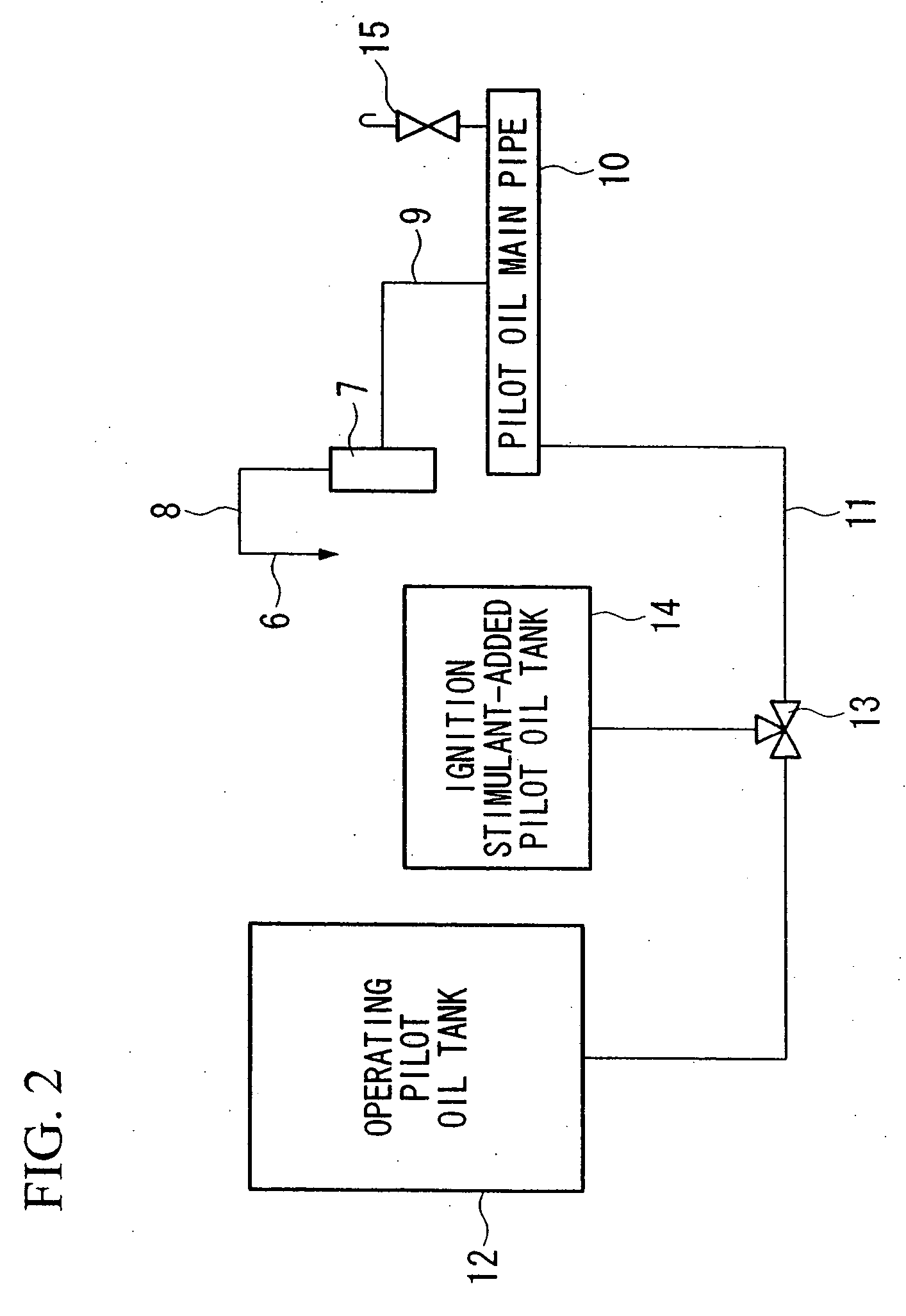 Pilot oil ignition gas engine and method of operating pilot oil ignition gas engine