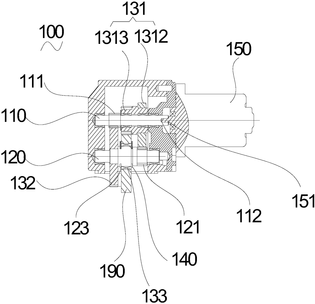 Transmission and gear shifting mechanism thereof