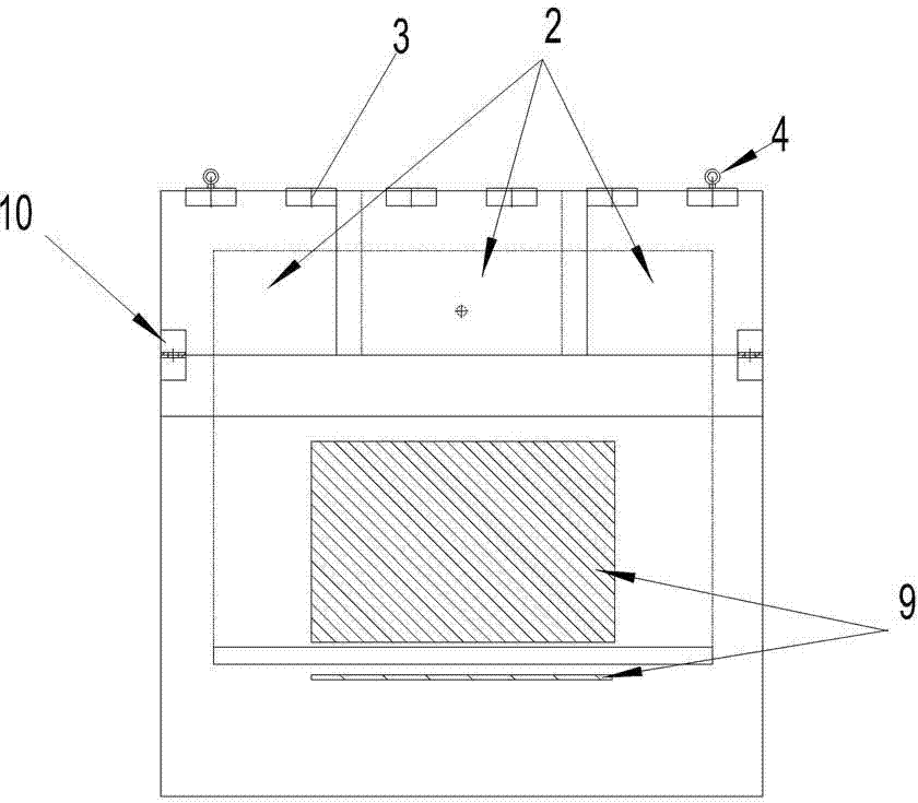 Airborne powder sending roller laser cladding preheating tool