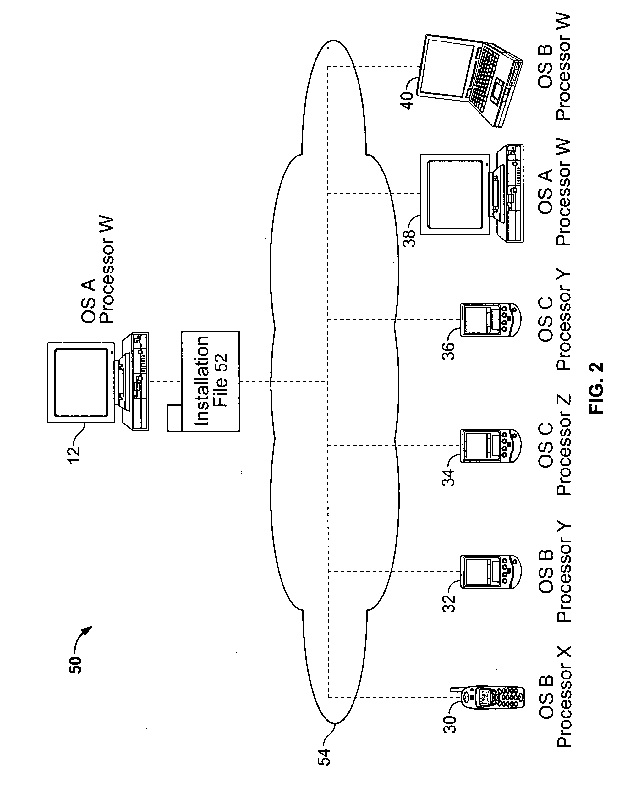 System and method for common file installation