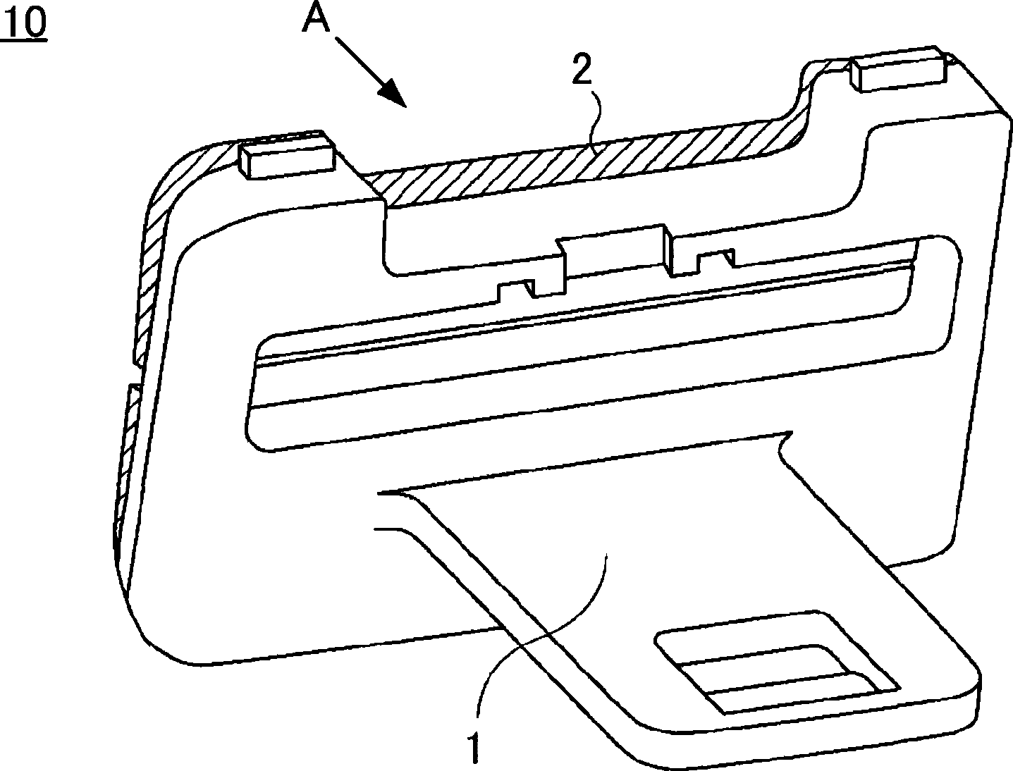 Cover Part For Electronic Equipment And Electronic Equipment Having The 