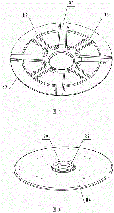 An aeration device at the bottom of a fish pond and an air-supply remote feeding aeration device