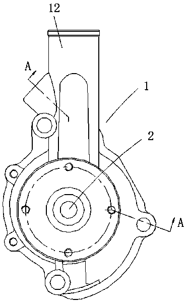 Water pump assembly device
