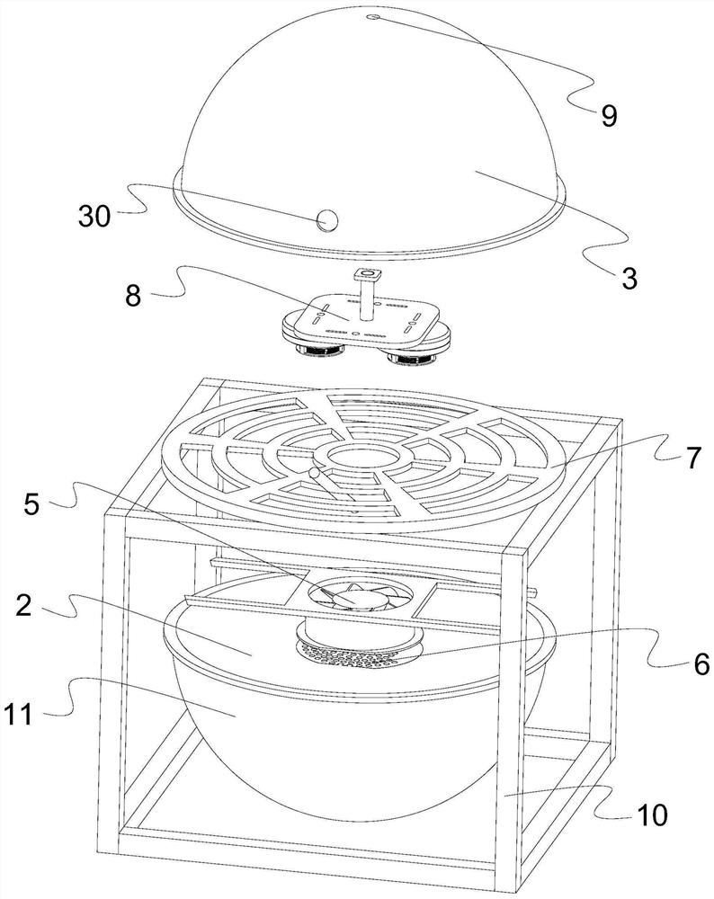 Smoke detector dust response performance testing device