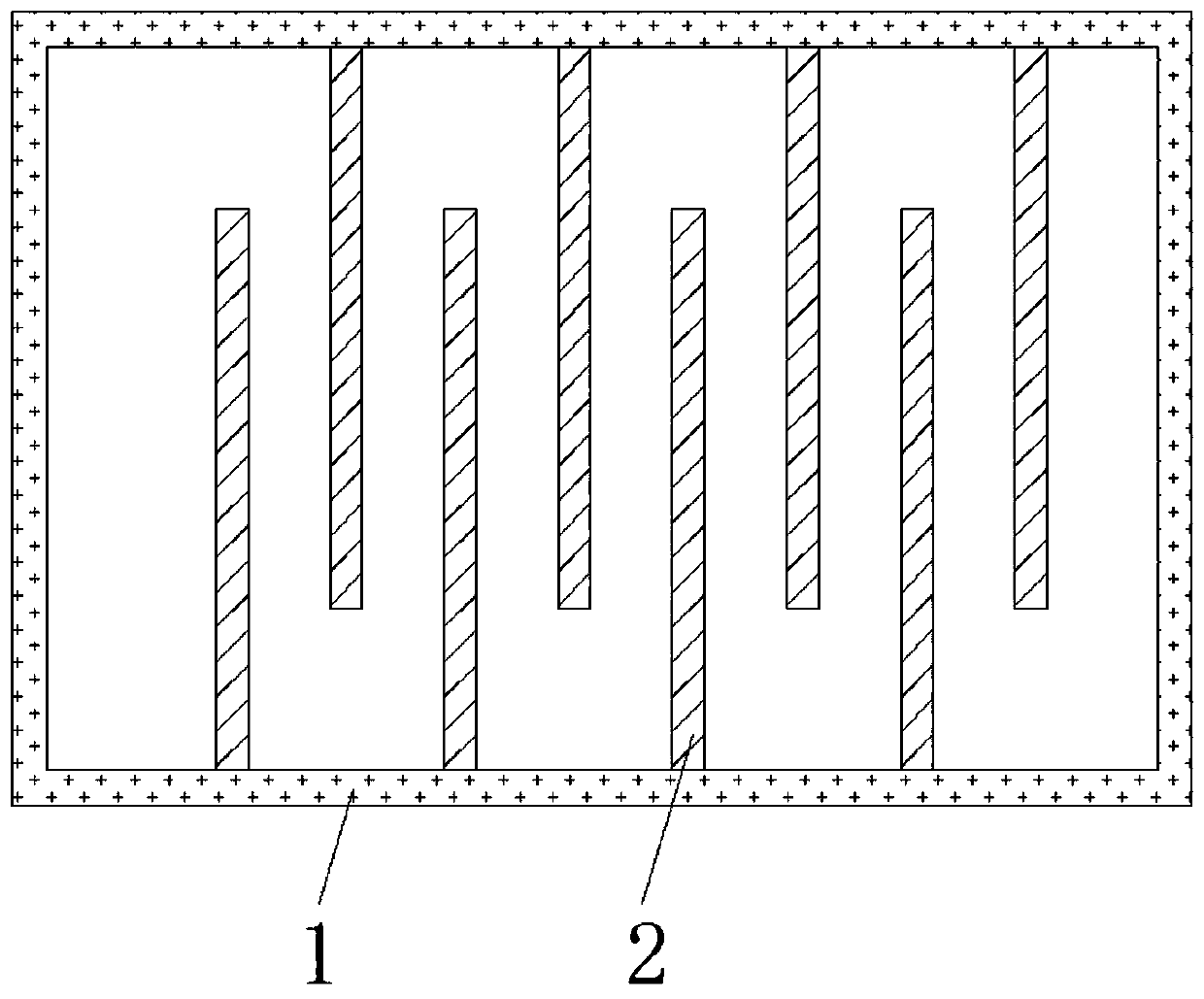 Cleaning ice water circulating system having filtering function and used for copper substrate production