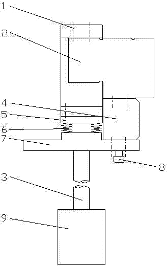 Weighing mechanism used for seed crystal driving device