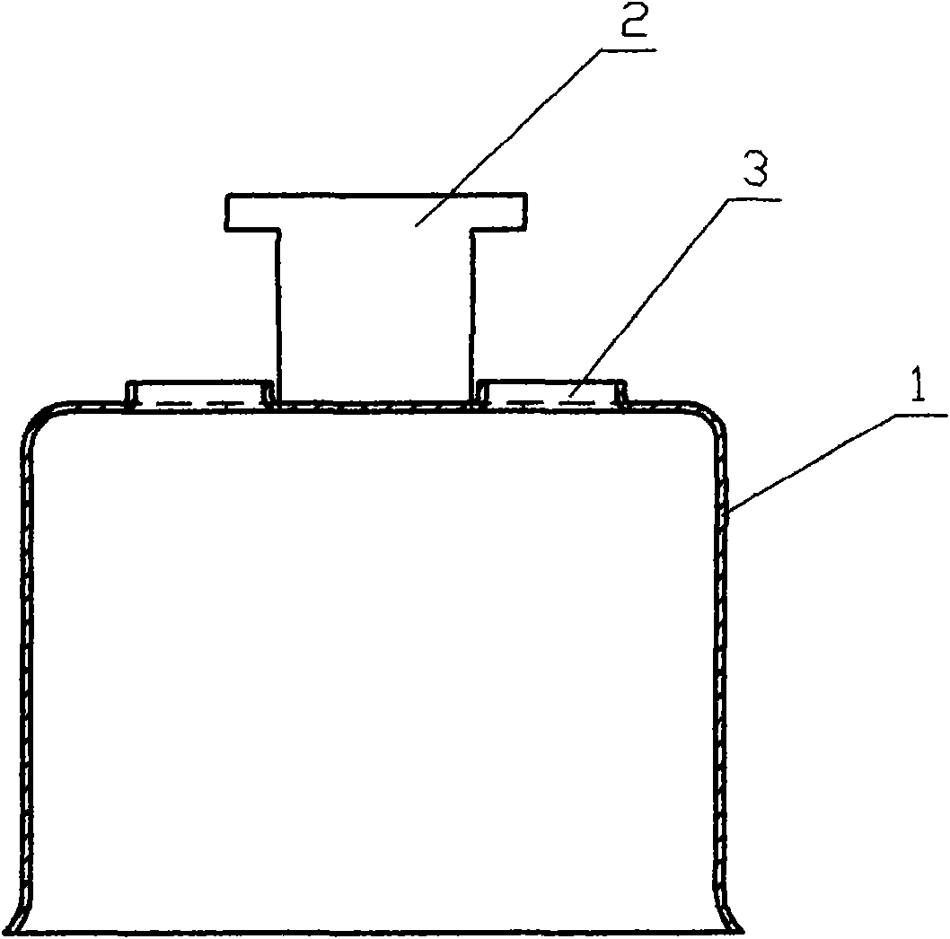 Mounting method for temperature transmitter thermosensors of electric cooker