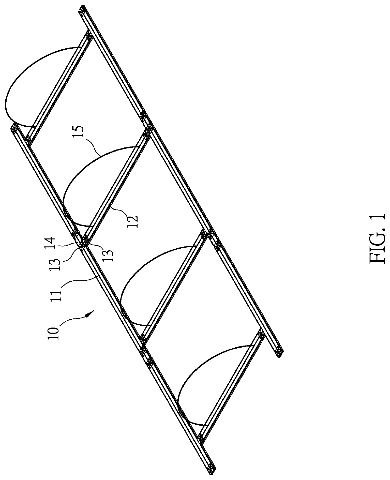 Agility training ladder